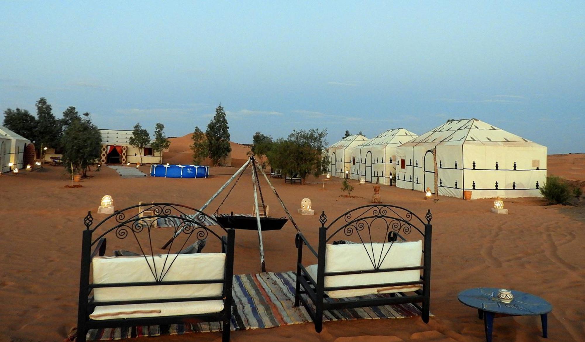 Hotel Luxury Sahara Dream Camp Merzouga Esterno foto
